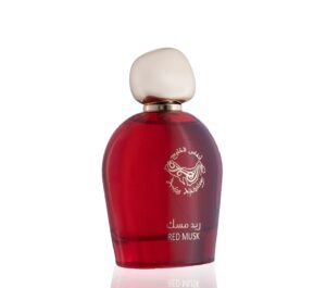 Red Musk - المسك الأحمر Brand: Anfas Al Khaleej Perfumes Fragrance Type: eau de parfum Size: 100ml Fragrance Family: Floral / Sweet Fragrance Description: Top Note: Mandarin Orange, Grapefruit, Peach, Toffee Middle Note: Rose, Violet, Patchouli Base Note: Musk, Moss العلامة التجارية: أنفاس الخليج للعطور نوع العطر: او دي بارفان الحجم: 100 مل من عائلة العطور الزهرية الحلوة :مكونات العطر النوتة العليا: برتقال الماندرين ، جريب فروت ، خوخ ، توفي النوتة الوسطى "قلب العطر": ورد ، بنفسج ، باتشولي (قاعدة العطر"النوتة السفلى": مسك ، موس (طحلب